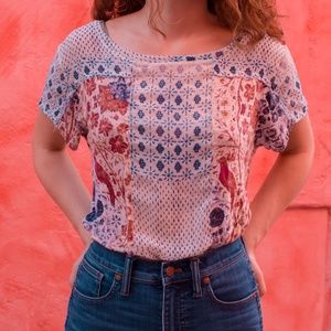 Fun patterned top